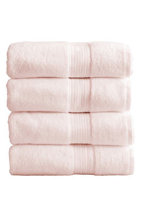 Quick-Dry Cotton 4-Pack Bath Towel Set