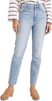 Madewell The Perfect High Waist Tapered Jeans