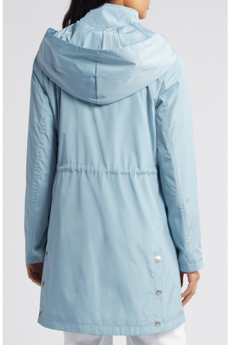 Water Resistant Packable Rain Jacket, Alternate, color, SKY BLUE
