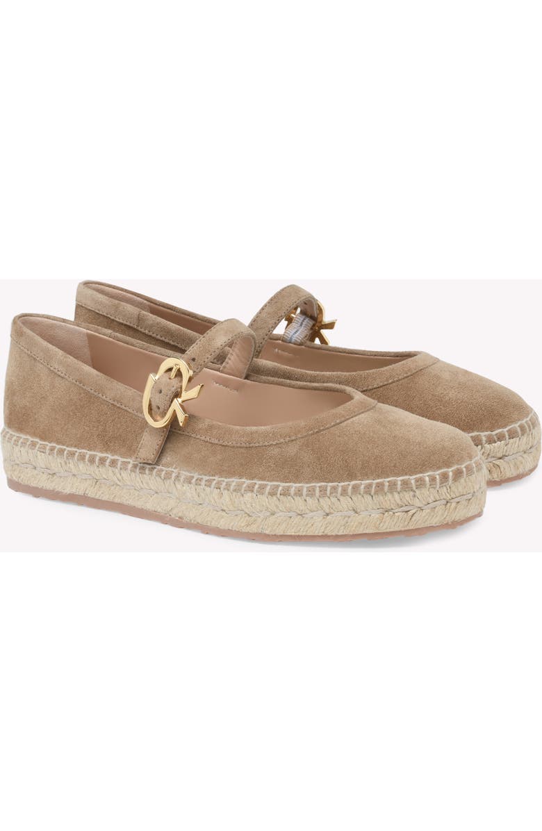 Gianvito Rossi Elda Sandals, Alternate, color, Brown