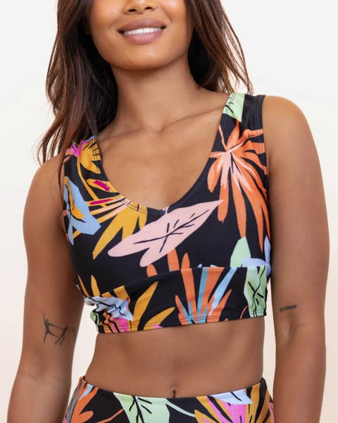 Twist Swim Crop