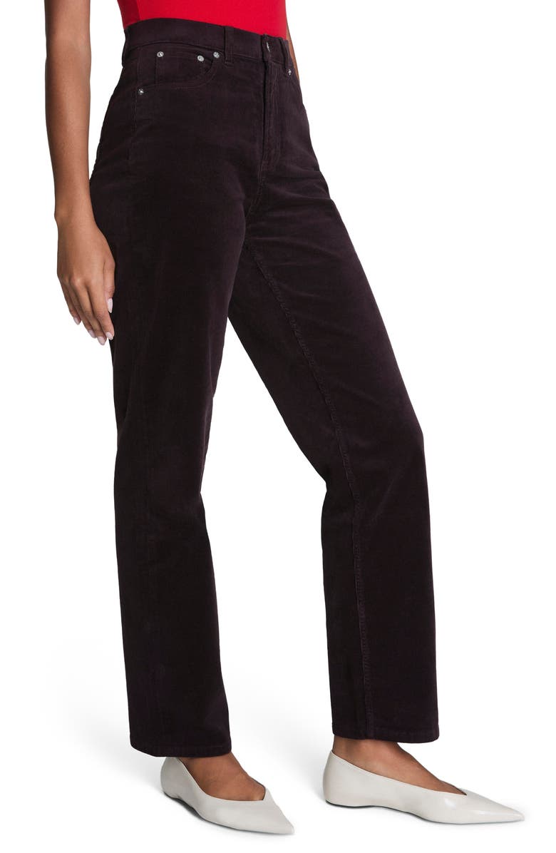 SPANX<sup>®</sup> '90s Straight Leg Corduroy Pants, Alternate, color, Truffle Brown