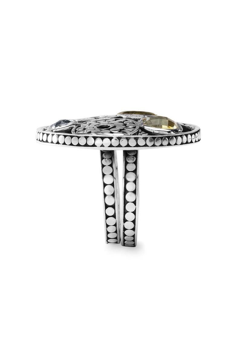 'Kaleidoscope' Round Ring, Alternate, color, STERLING MULTI