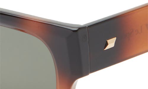 Le Specs Shmood 52mm Rectangular Sunglasses In Tortoise