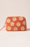 Elizabeth Scarlett Sun Goddess Velvet Makeup Bag