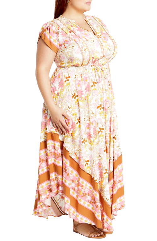 City Chic Sky Maxi Dress