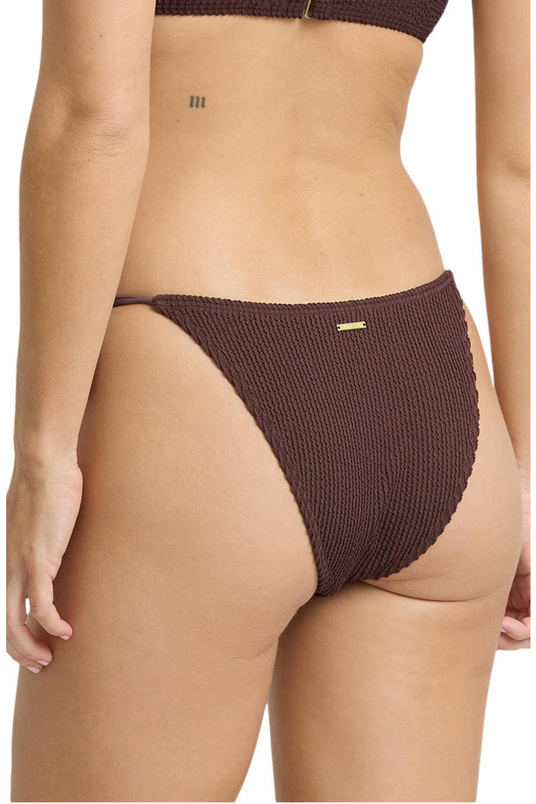 Summer Hi Low Tide Skimpy Bikini Bottoms, Alternate, color, TEAK