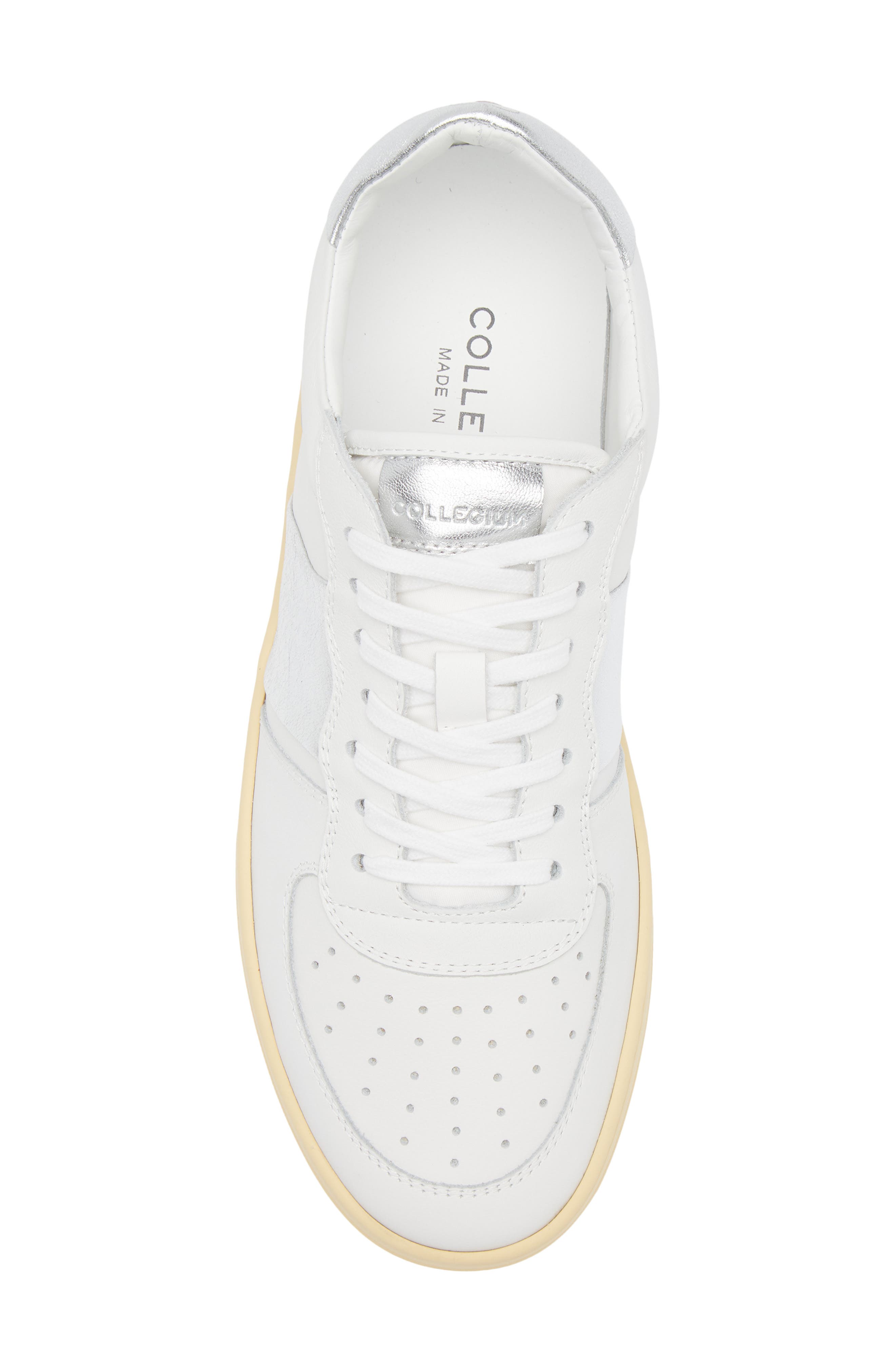 Collegium Pillar Destroyer Low Sneaker, Alternate, color, Metallic Silver