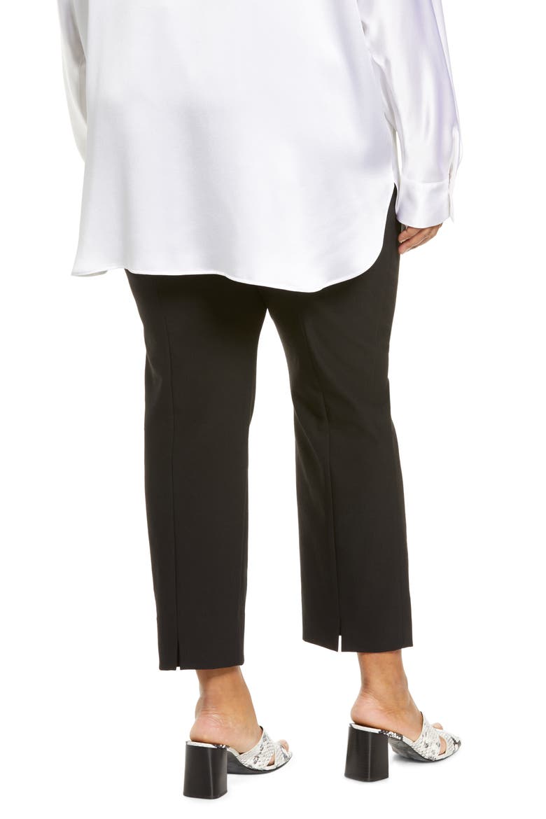 Front Seam Leggings, Alternate, color, BLACK