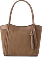 Brahmin Bailee Snake Embossed Leather Tote