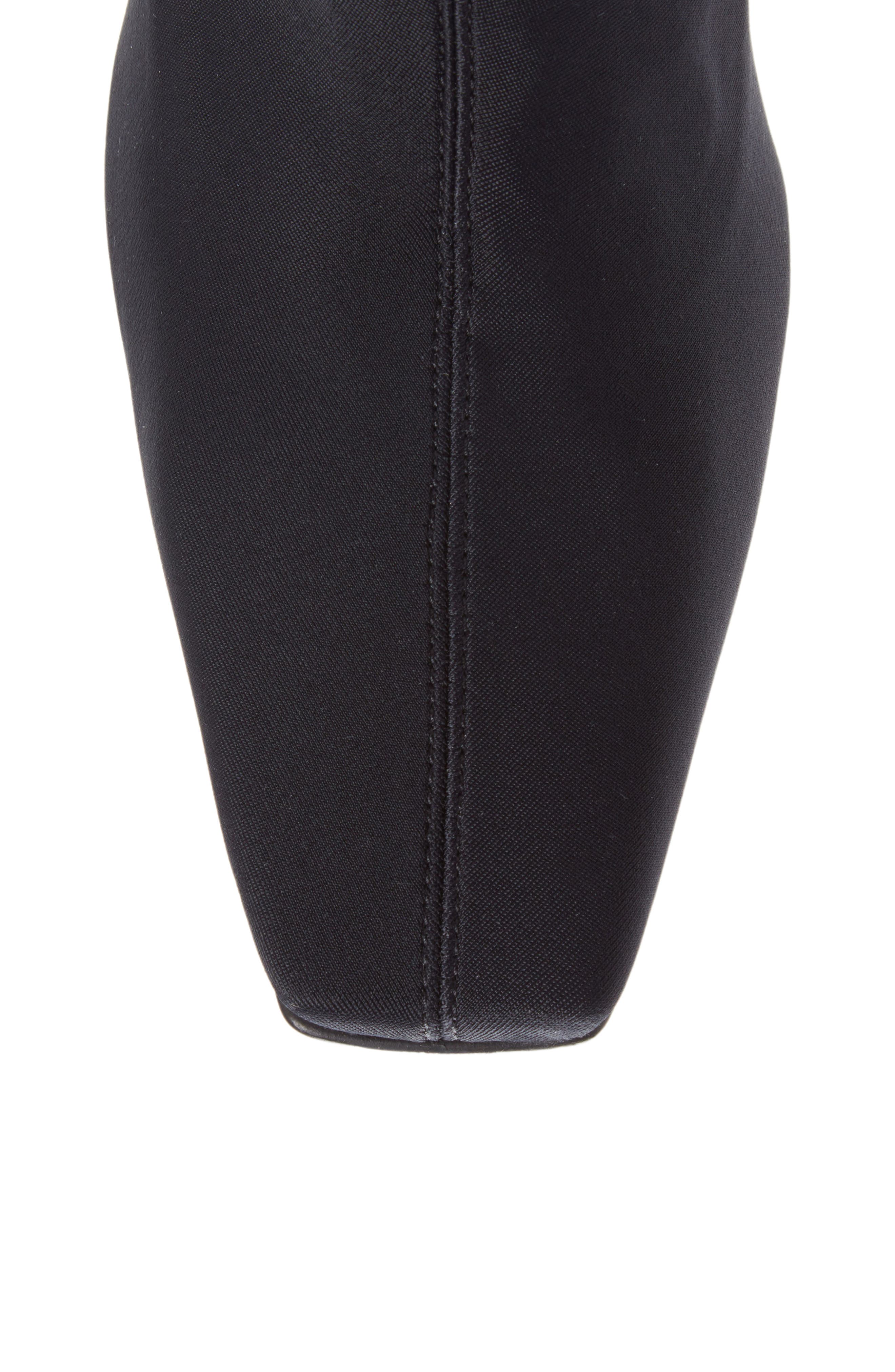 Palm Angels Palm Heel Scuba Knit Boot, Alternate, color, 