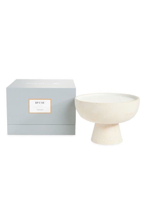 Blueme Spiritual Giant Ceramic Candle In White