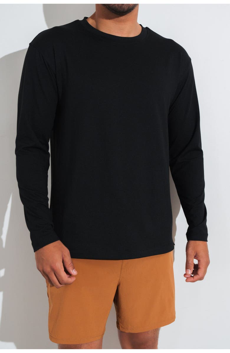 Vitality Motive Long Sleeve Tee, Main, color, Midnight