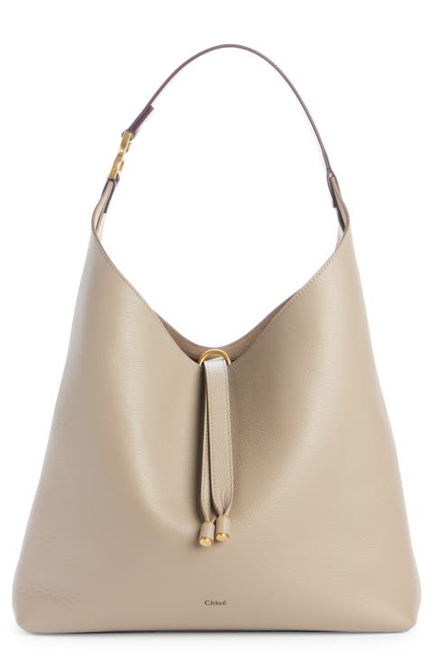 Marcie Leather Hobo Bag
