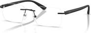 Armani Exchange 56mm Rectangle optical glasses
