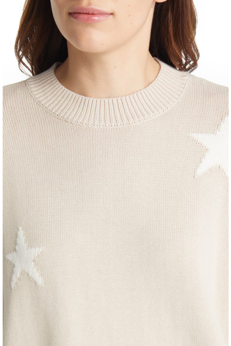 Darya Cotton Sweater, Alternate, color, ROYAL DOVE