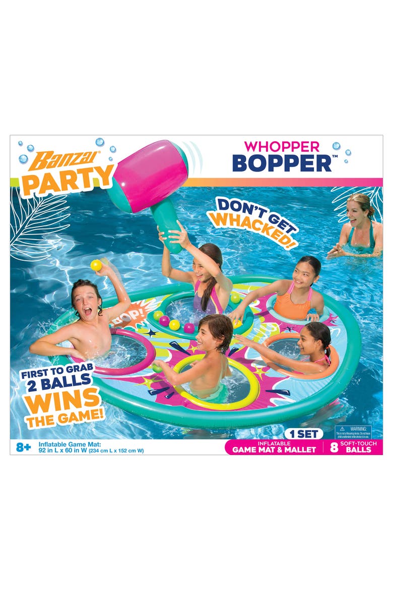 Whopper Bopper Pool Float Game, Alternate, color, Multicolored