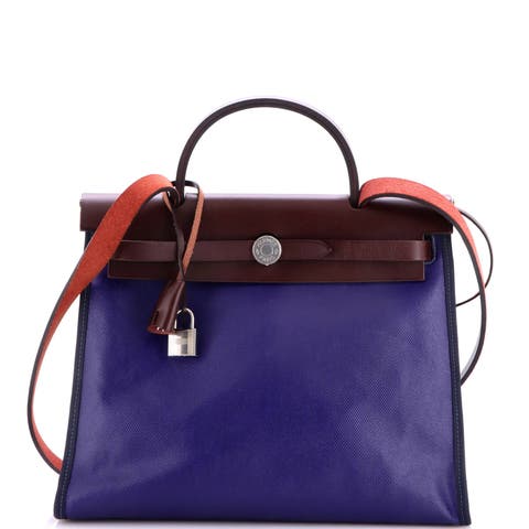 Herbag Zip Berline Vache Canvas and Leather 31