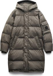 rag & bone Victor Down & Feather Fill Cotton Blend Coat