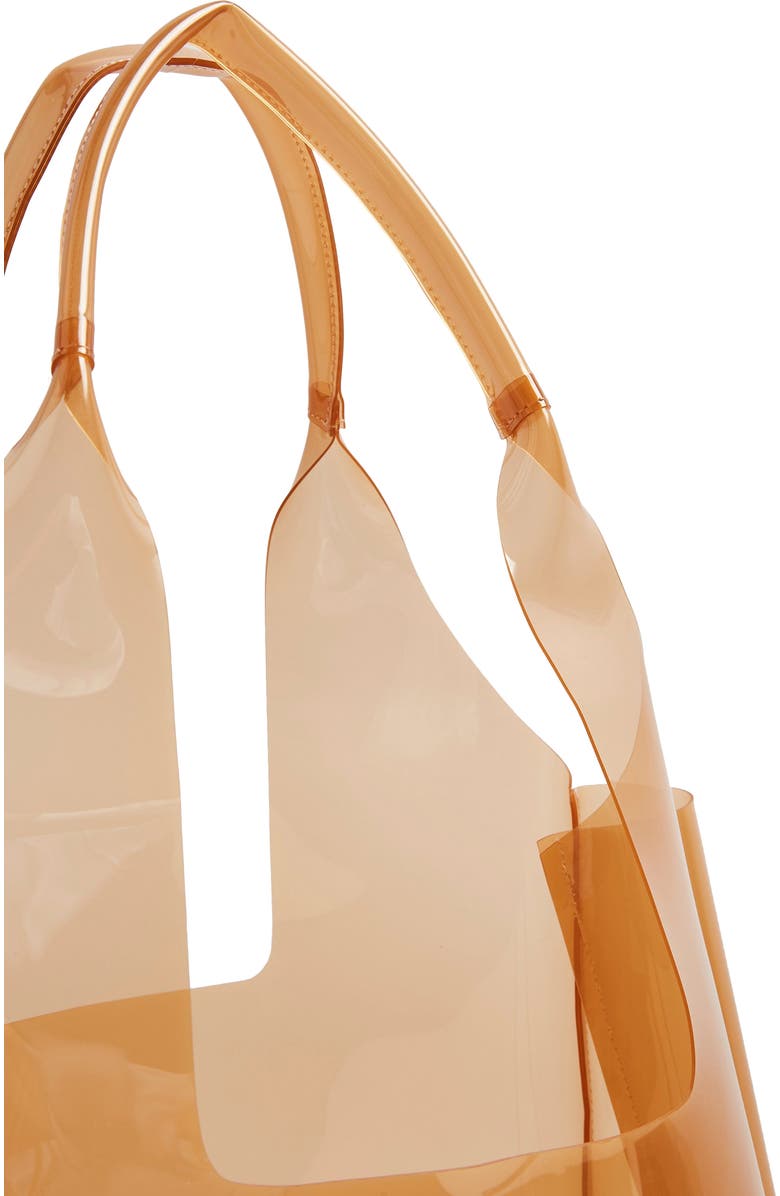Topshop Jelly Tote Bag, Alternate, color,