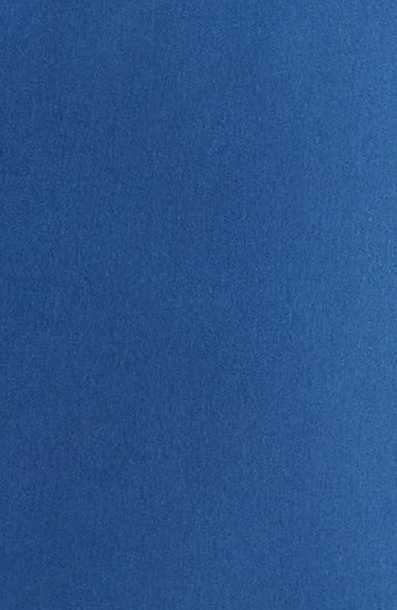 MAVRANS Blue Waves Embroidered Swim Trunks, Alternate, color, Blue