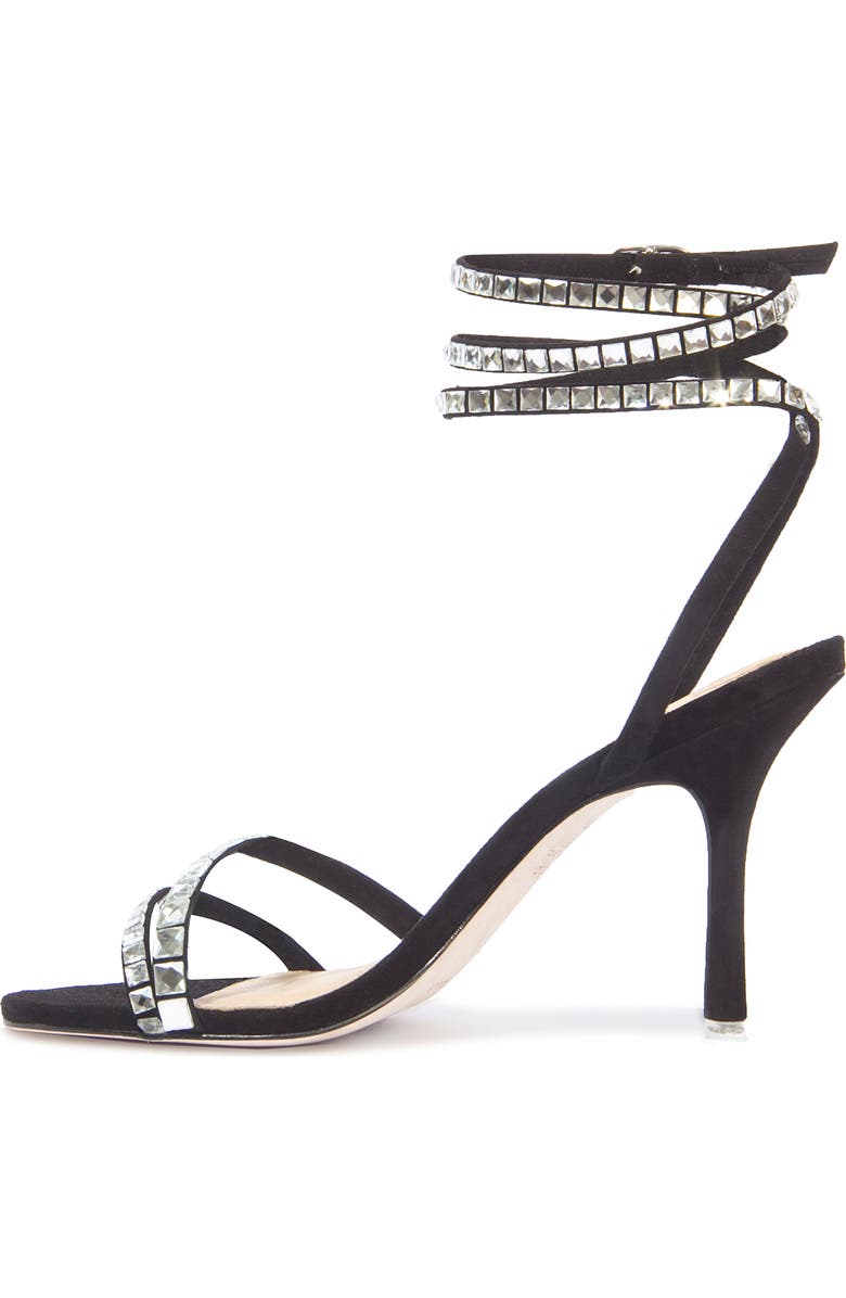 BLACK SUEDE STUDIO Ginger Strappy Sandal, Alternate, color,