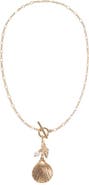 Ettika Seaside Toggle Charm Necklace