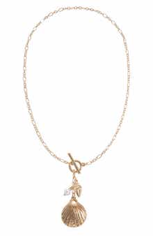 Seaside Toggle Charm Necklace