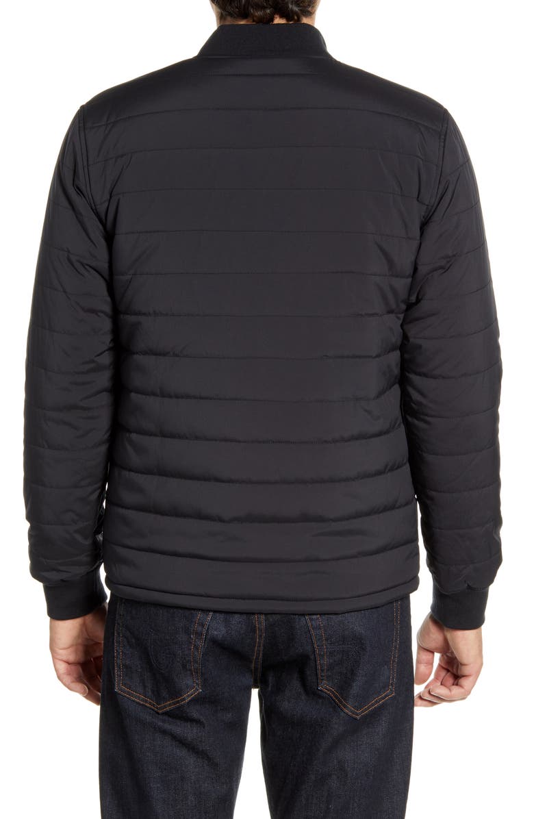 Nordstrom Men's Shop Quilted Bomber Jacket, Alternate, color, 