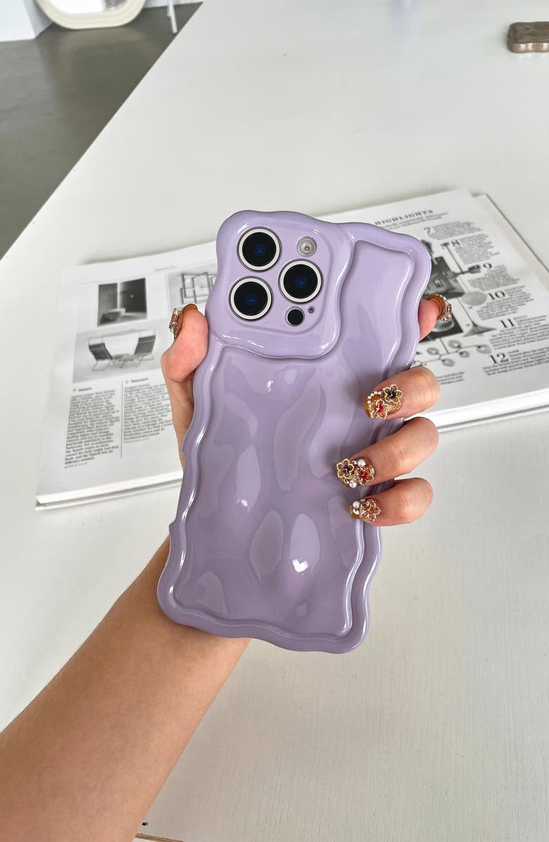 Auramma Meteorite iPhone 16 Pro Case, Alternate, color, Lavender