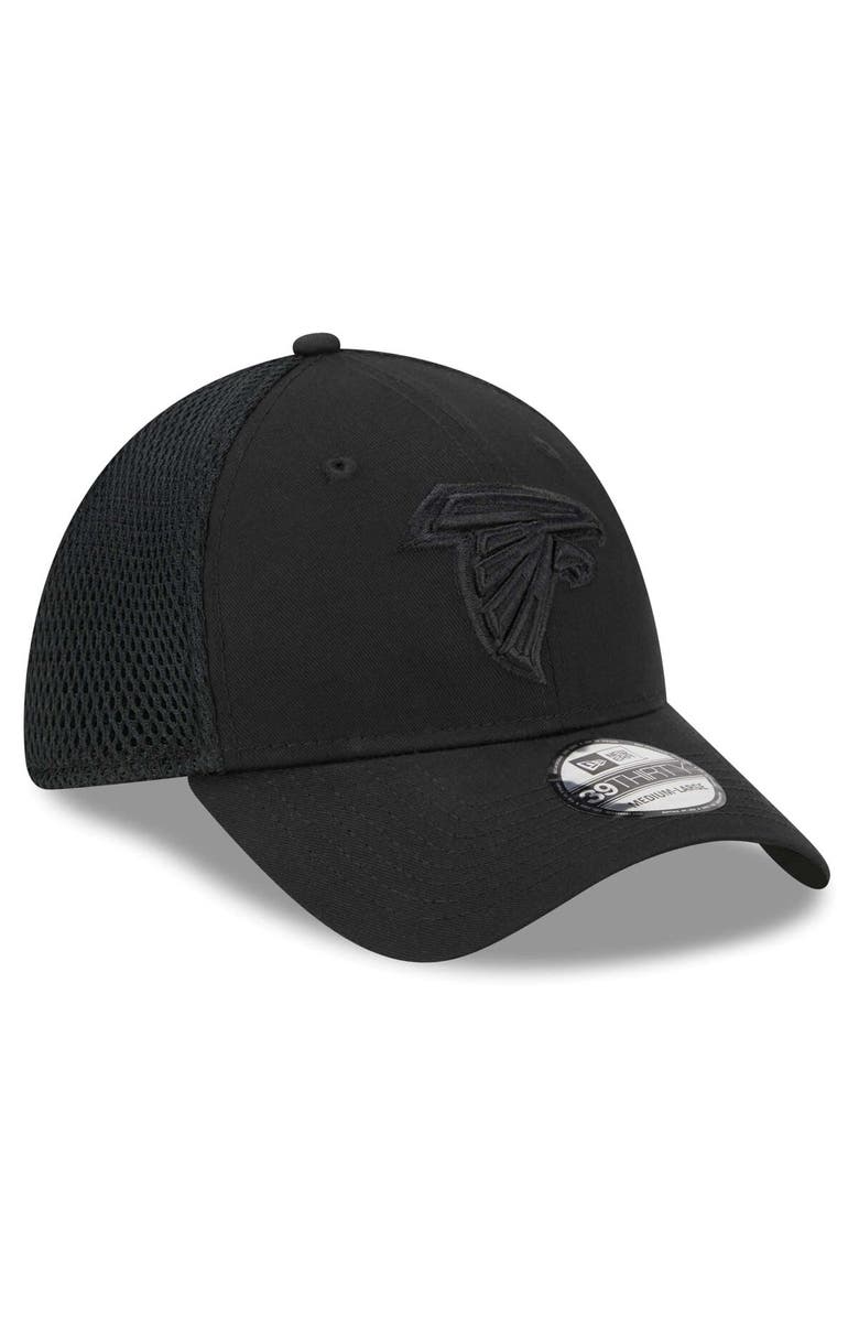 New Era Men's New Era Black  Atlanta Falcons  Main Neo 39THIRTY Flex Hat, Alternate, color, 