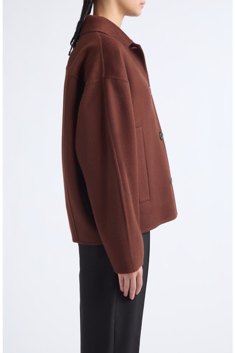 Wool & Cashmere Double Face Jacket, Alternate, color, 00M40 MARRONE
