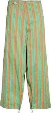 SETCHU Apron Stripe Pants