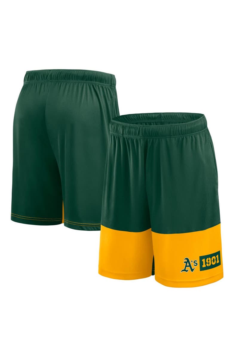 FANATICS Men's Fanatics Green Athletics Best of the Best Shorts, Alternate, color, Green