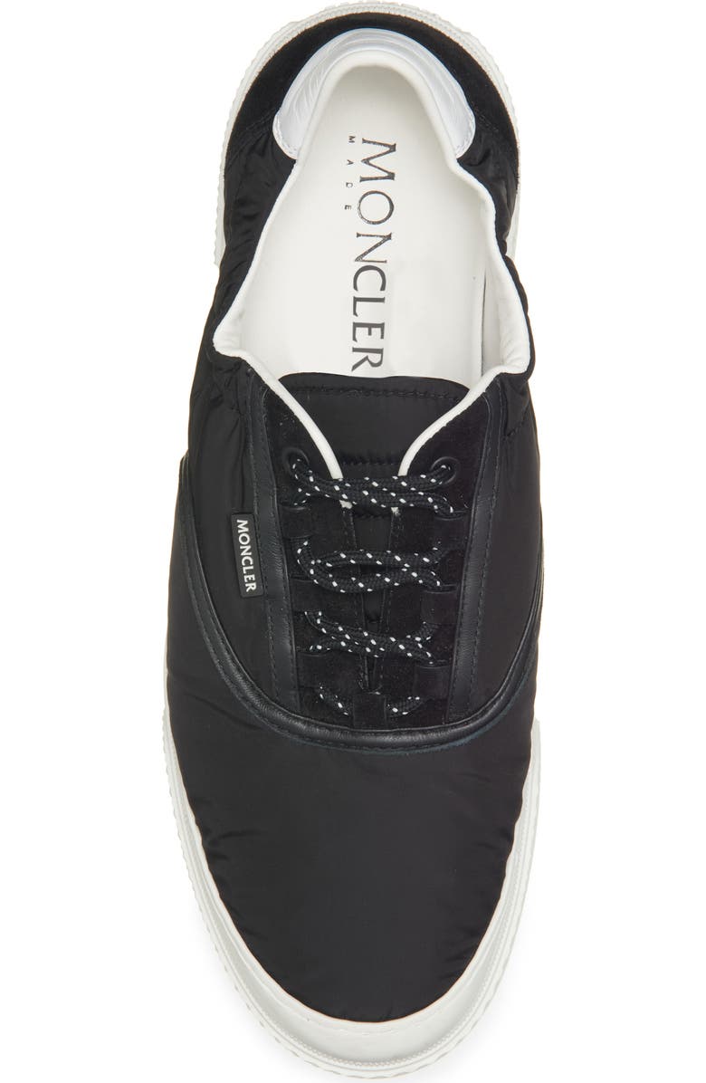 Moncler Vera Leisure Low Top Sneaker, Alternate, color, Black