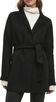 Favorite Daughter The Jasper Wool Blend Wrap Coat