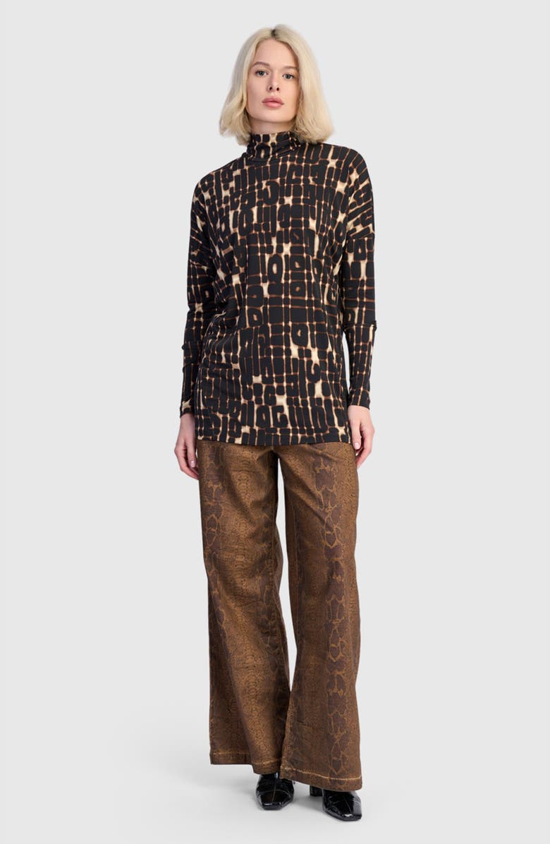 Alembika Neula Mockneck Top, Alternate, color, Matrix