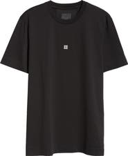 Givenchy Slim Fit 4G Embroidered Cotton T-Shirt