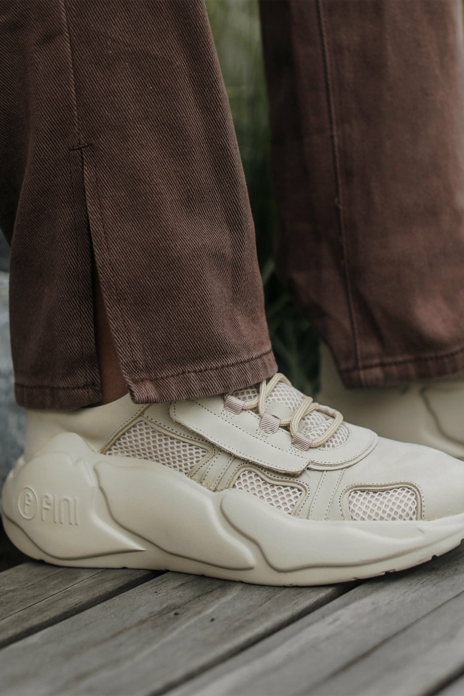 Fini Desiderata V2 Nude Sneaker  - Unisex, Alternate, color, Nude