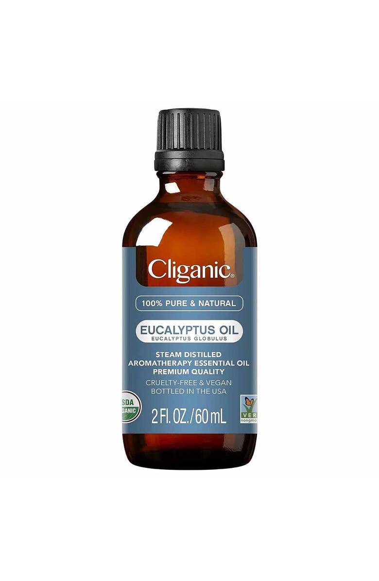 Cliganic Organic Eucalyptus Essential Oil in Various Sizes, Alternate, color,