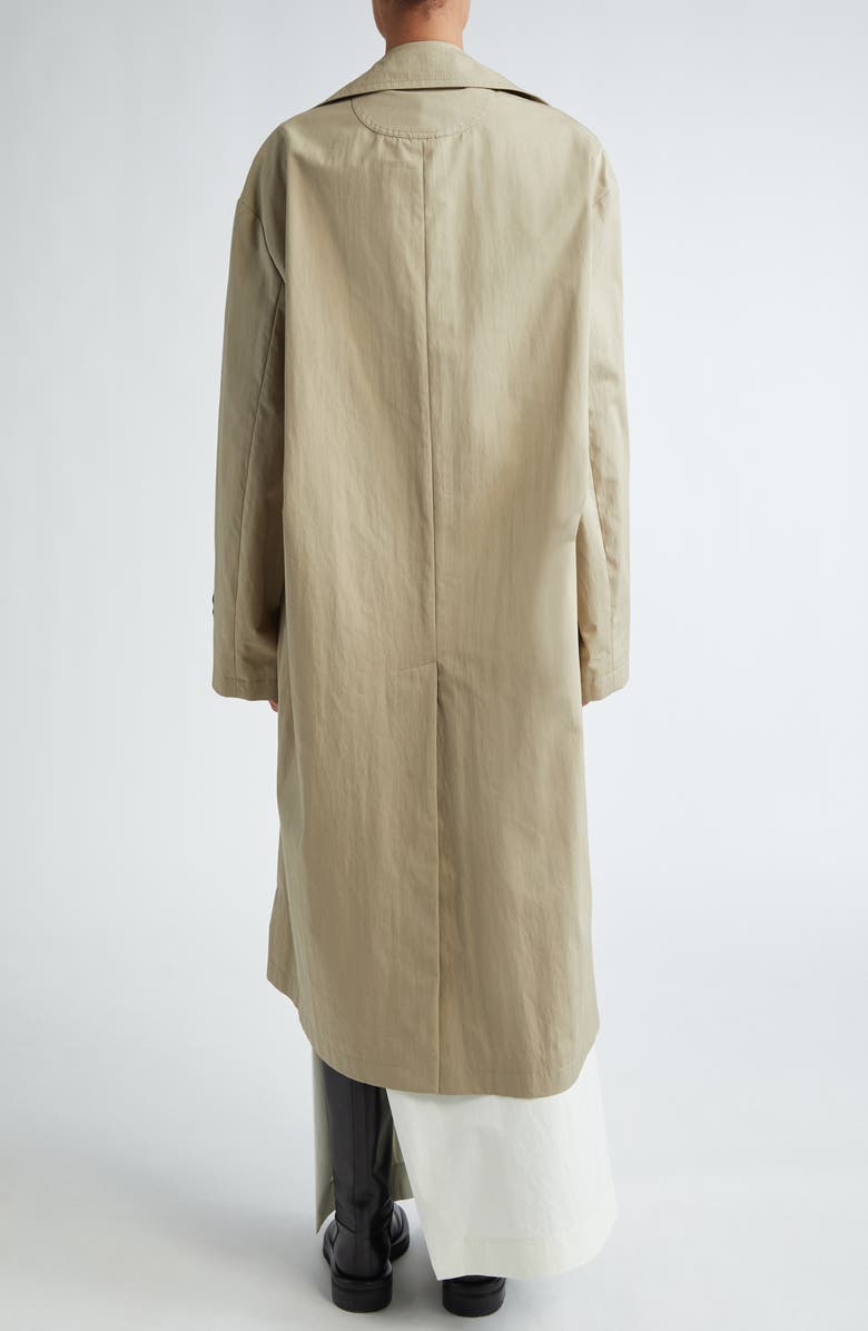 Commission Oversize Cotton & Nylon Trench Coat, Alternate, color,
