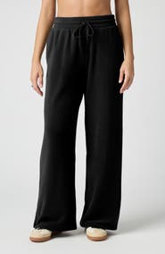 Florence by Mills Polar Fleece Wide Leg Sweatpants