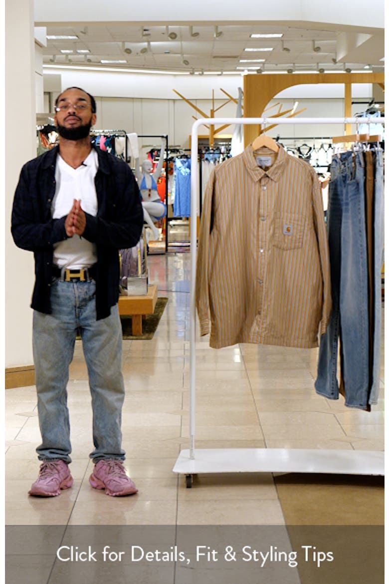 Grimsby Stripe Shirt Jacket (Men) | Nordstrom