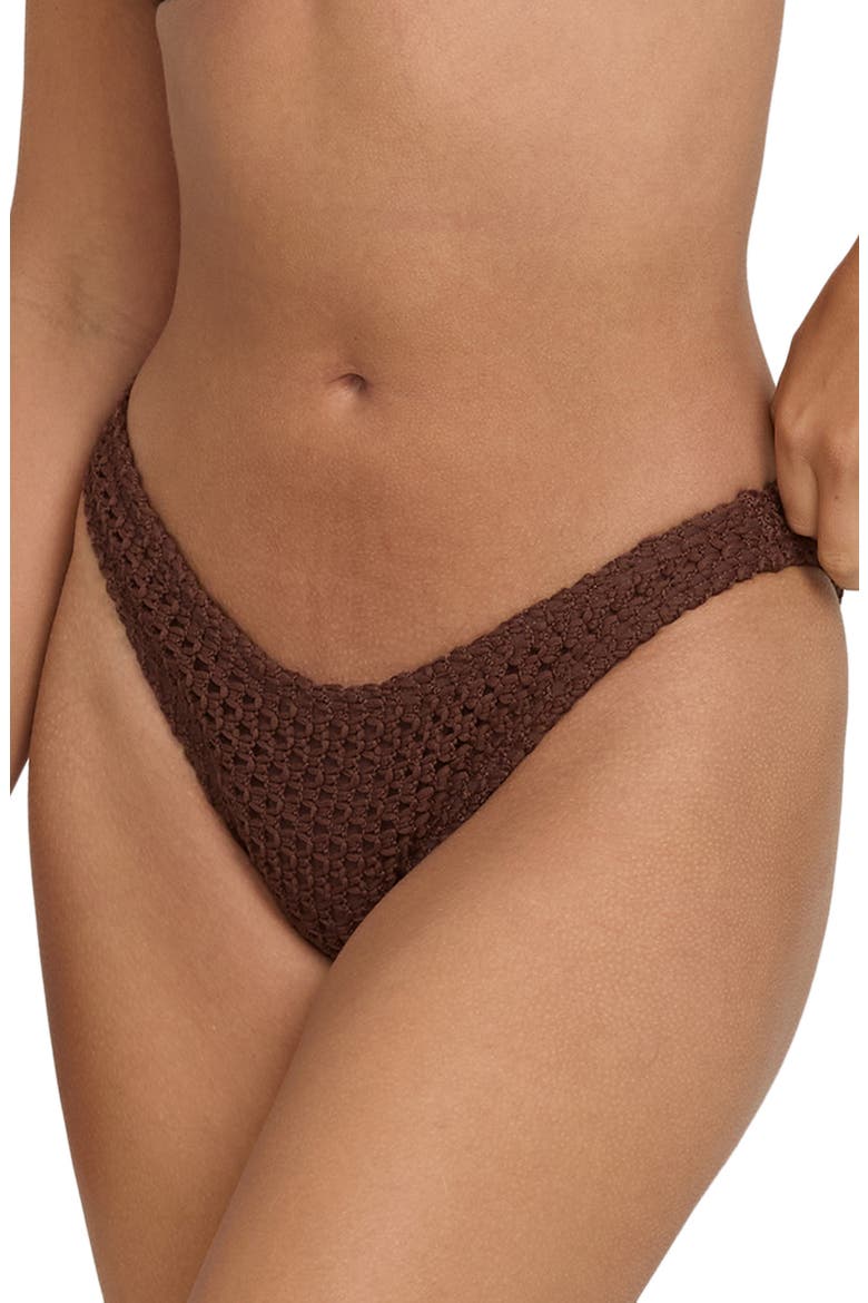 Twisted Tides Maui Bikini Bottoms, Alternate, color, ESPRESSO