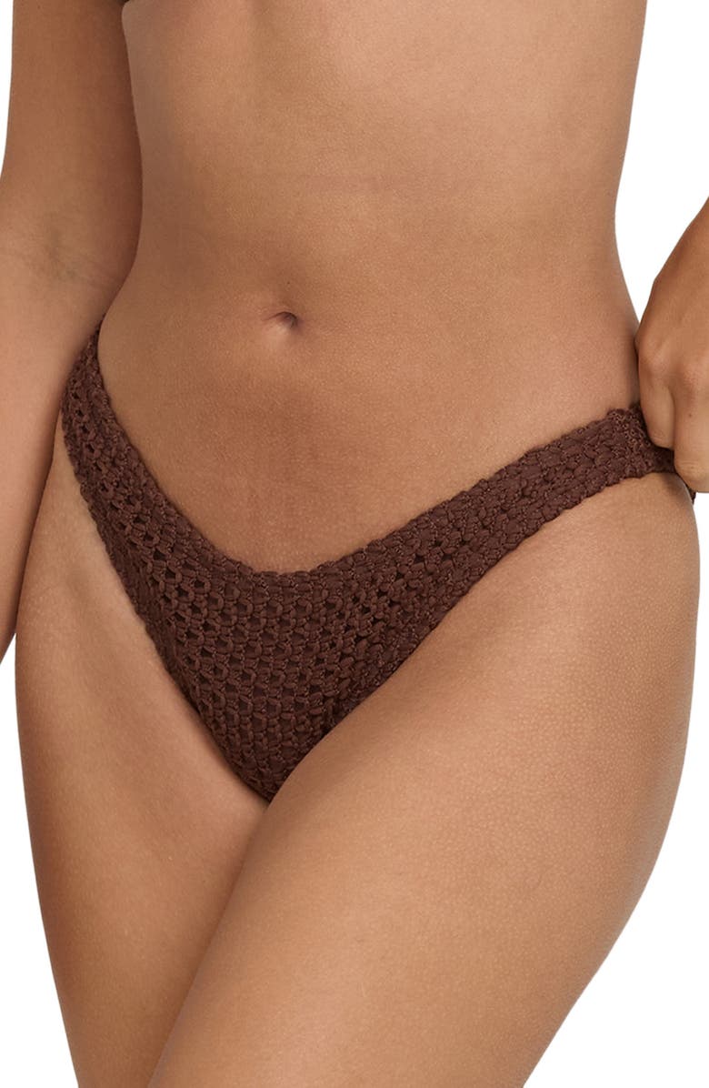 Billabong Twisted Tides Maui Bikini Bottoms, Alternate, color, Espresso