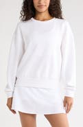 Zella Soft Luxe Boxy Crew Sweatshirt