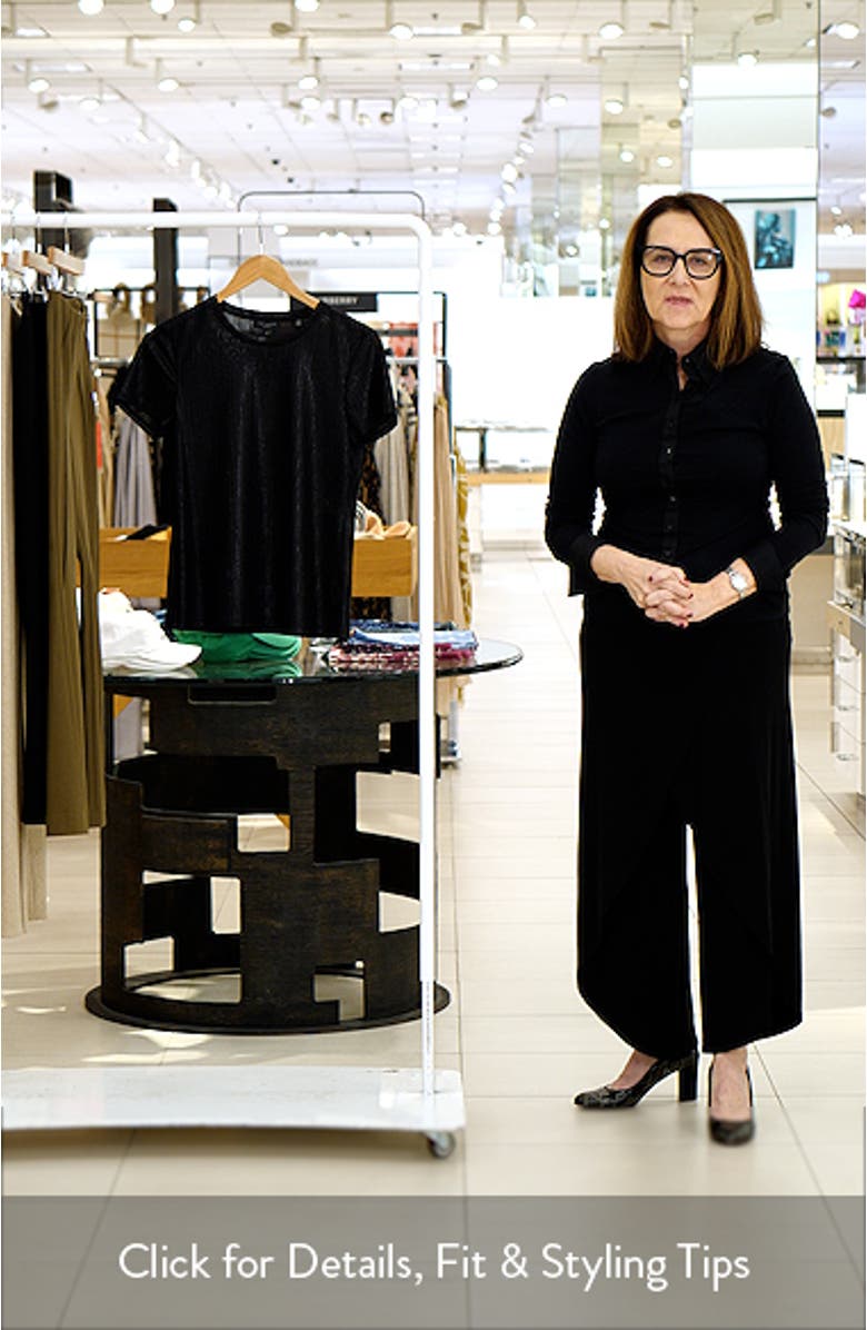 Piper Metallic Knit Top, sales video thumbnail