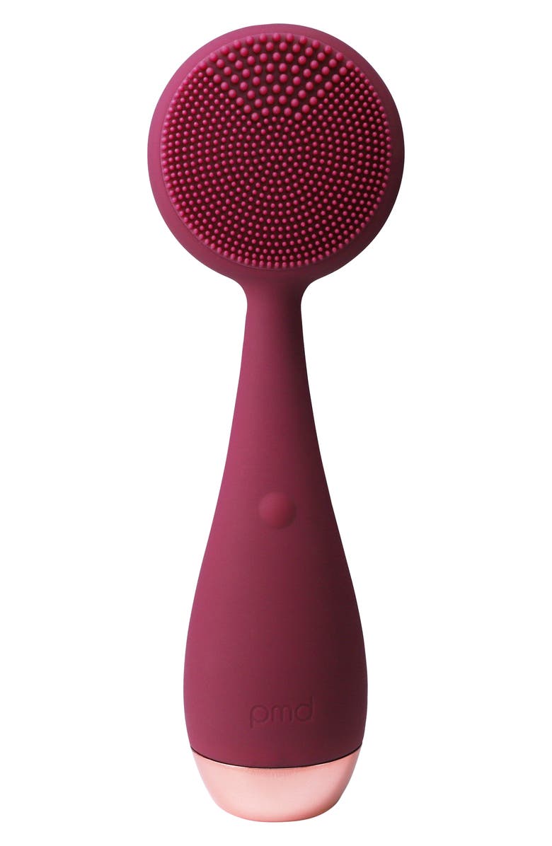 PMD Pro Clean Rose Quartz Facial Cleansing Device, Main, color, Berry