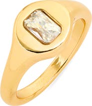NORDSTROM RACK Faux Pearl Bypass Ring