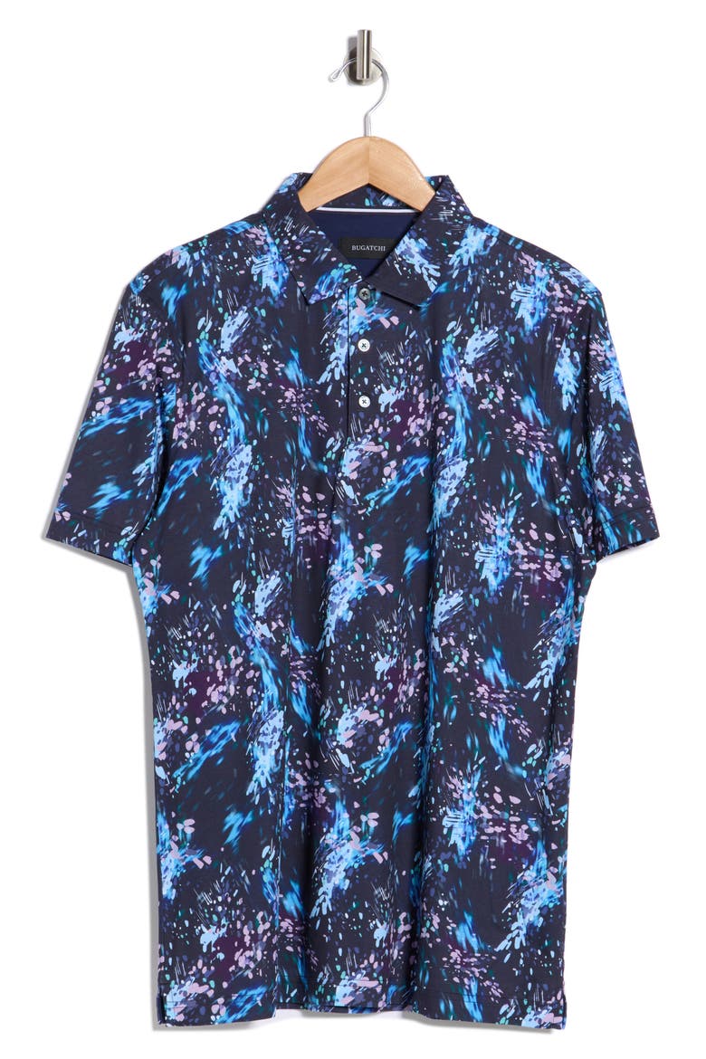 Mercerized Cotton Polo, Alternate, color, NAVY